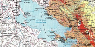 Карта озеро тітікака Перу 