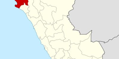 Карта piura Перу